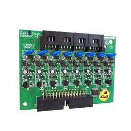 Placa de ramal para COMUNIC 16 e 48 Placa com 8 ramais desbalanceados INTELBRAS