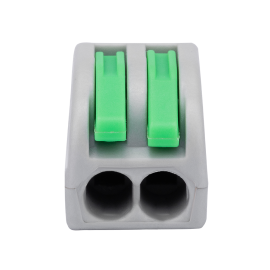 Conector para fios 4 mm� Conex 1000 Clip 2 vias INTELBRAS