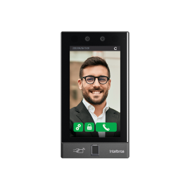 Controlador de acesso facial com biometria digital SS 5541 MF W INTELBRAS - 1