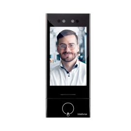 Controlador de acesso facial com biometria da palma SS 9840 MF W INTELBRAS - 1