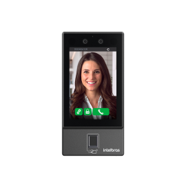 Controlador de acesso facial com biometria digital SS 3542 MF W INTELBRAS - 1
