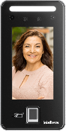 Controlador de acesso facial com biometria digital SS 3540 MF FACE BIO EX INTELBRAS - 3