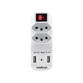 Adaptador carregador USB EAC 1002 INTELBRAS