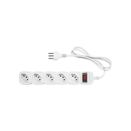 Protetor eletr�nico com 5 tomadas EPE 205 e EPE 205+ INTELBRAS