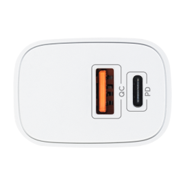 Carregador ultrarr�pido com 2 portas USB EC 11 Power 20 W INTELBRAS