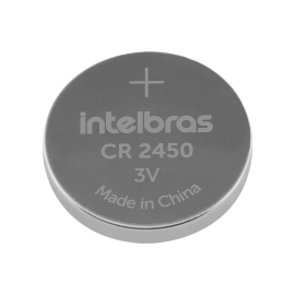 Bateria bot�o de l�tio 3 V CR 2450 INTELBRAS