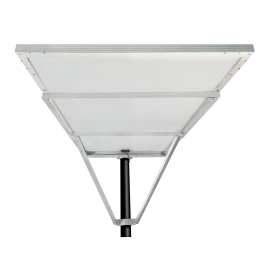 Estrutura de fixa��o para sistema fotovoltaico em poste ESP 1x335Wp INTELBRAS