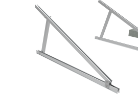 Estrutura de fixa��o para sistema fotovoltaico Estrutura para laje INTELBRAS